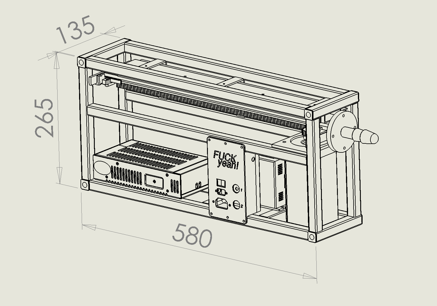 FUCK yeah! dimensions diagram